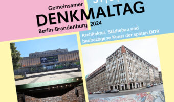 Gemeinsamer Denkmaltag Berlin-Brandenburg 2024